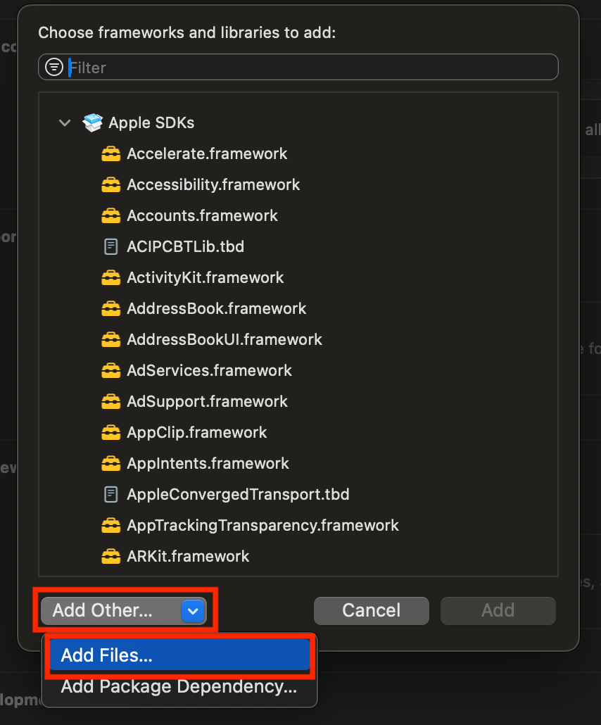 フレームワークの選択方法